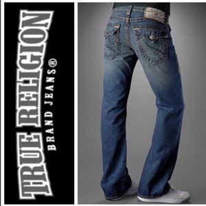 LIKE NEW True Religion Billy Super T bootcut jeans